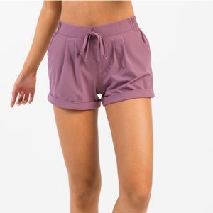 Zyia Lavender Summer Shorts